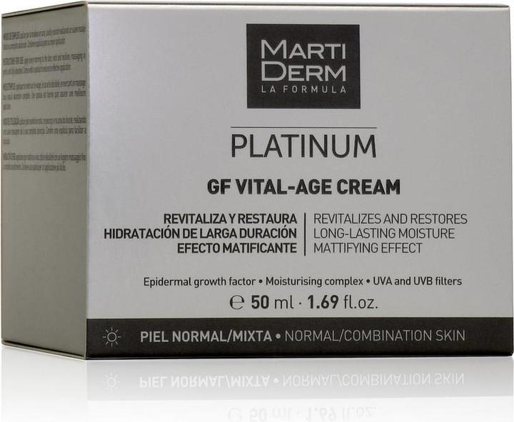Actual product image Martiderm PLATINUM GF VITAL AGE day cream normal/combination skin 50ml (50 ml, Day cream)