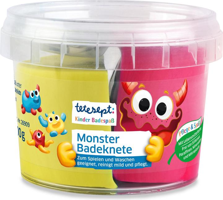 Produktbild Tetesept Kinder Monster Badeknete (100 g)