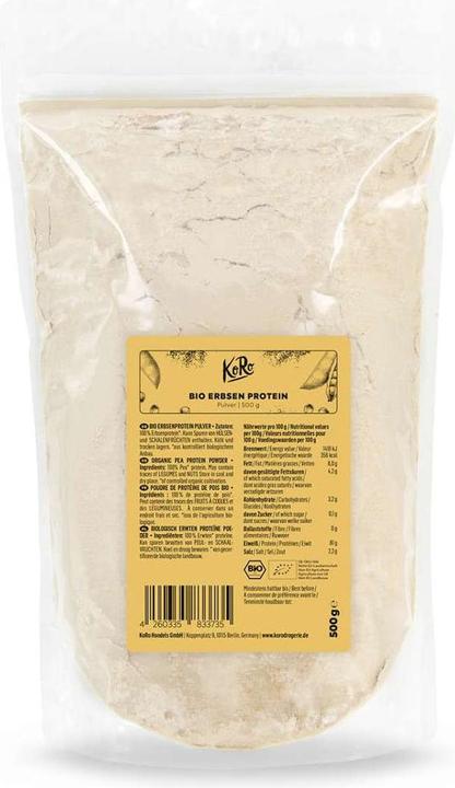 KoRo Proteine del pisello (500 g, 1x, Natura)
