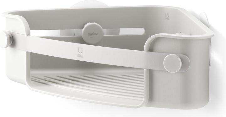 Produktbild Umbra FLEX Klebe-Eckbehälter, grau (19 x 30 x 9 cm)