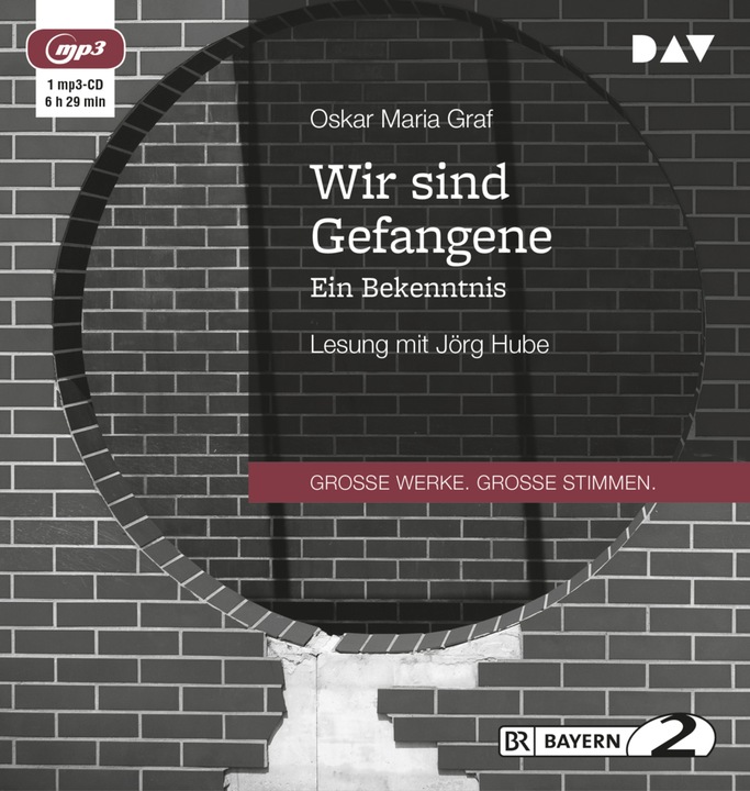 Actual product image We are prisoners. A confession (Oscar Maria count, Jörg Hube, German)