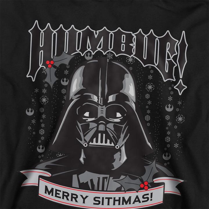 Produktbild Star Wars Humbug Merry Sithmas! Kapuzenpullover weihnachtliches Design (128)