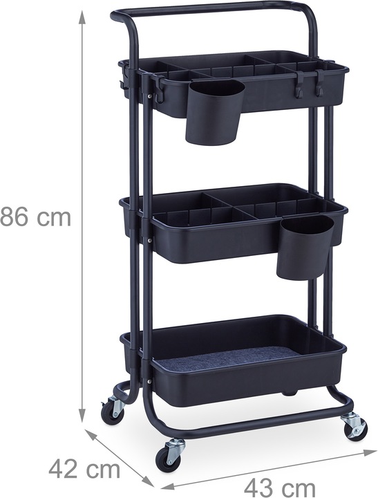 Immagine prodotto Relaxdays Carrello