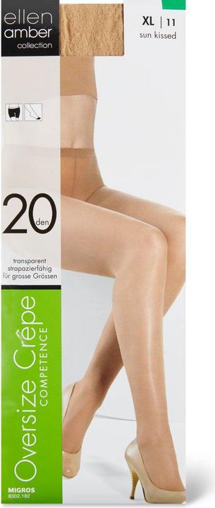Produktbild Ellen Amber Damen Strumpfhosen Oversize Crêpe (20DEN)