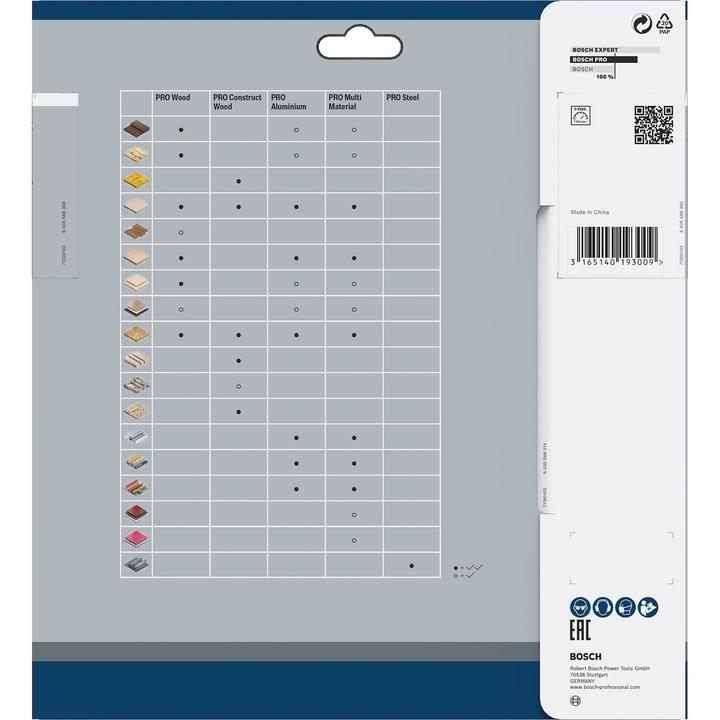Produktbild Bosch Professional Zubehör PRO Multi Material Kreissägeblatt, 200 x 2,4 x 30 mm