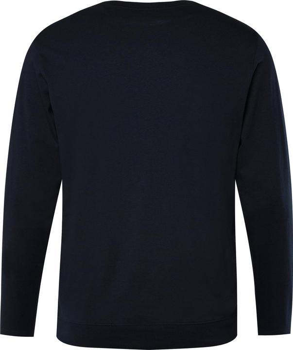 Produktbild Men+ Langarmshirt, Basic, Bauchfit, Rundhals (4XL)