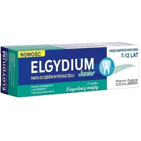 Elgydium, Dentifricio, Junior, Fluorinol, Cavity protection, Toothpaste, 50 ml Unisex (50 ml)