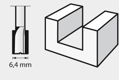 Produktbild Dremel HSS-Fräser Ø 6,4 mm (1 Stück)
