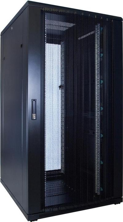 Produktbild Dsit 32 HE 19” Serverschrank, mit perforierter Fronttür (BxTxH) 800 x 1200 x 1600mm (32 HE, 19 Zoll Rack)
