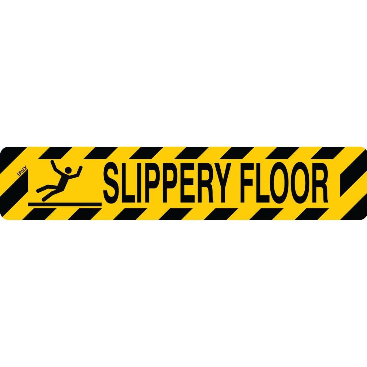 Brady, Sicherheitskennzeichnung, Floor Safety Sign - WARNING