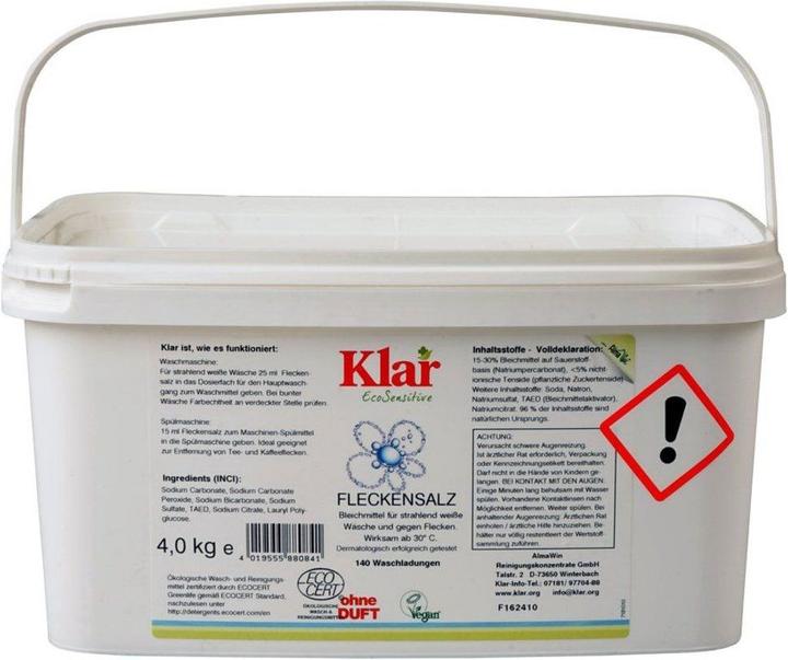 Produktbild Klar Bio-Fleckensalz (Pulver)