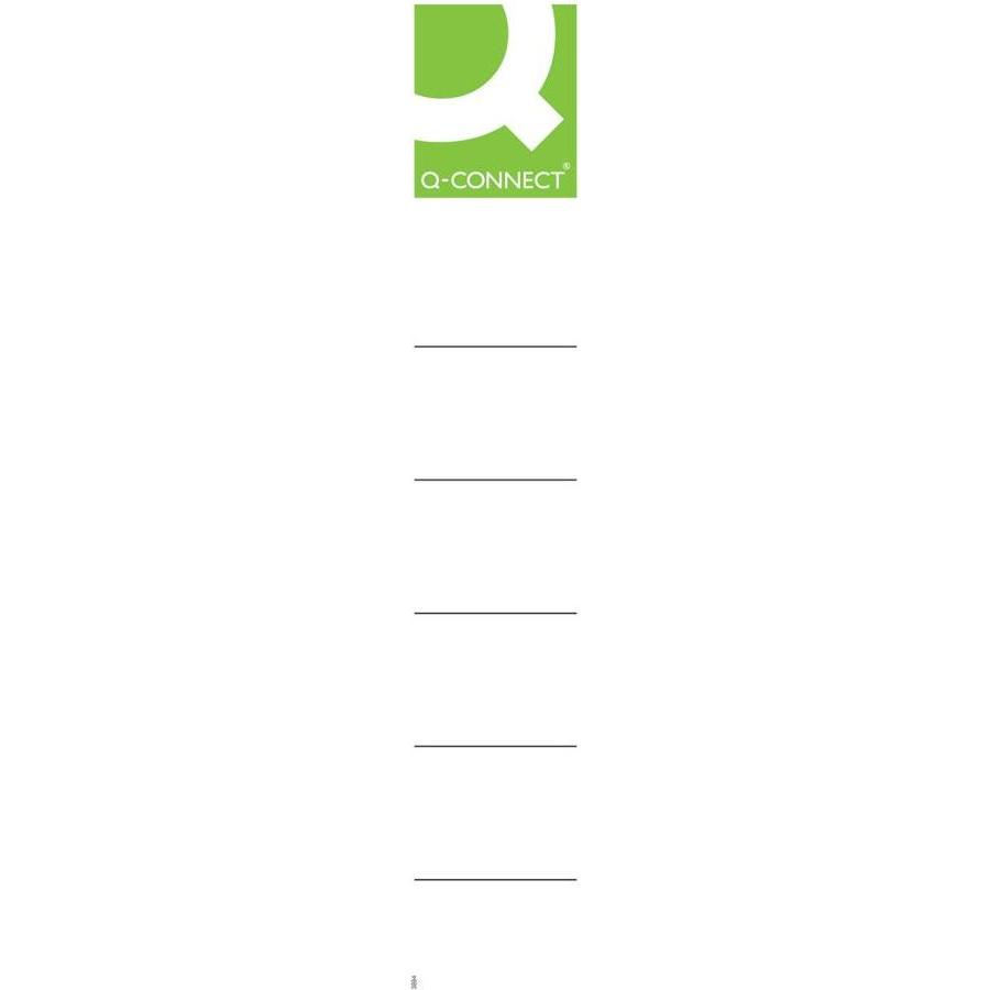 Q-Connect, Ordner Zubehör, Ordnerückenschild schmal
