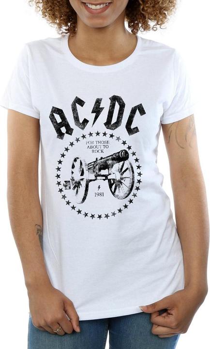 Produktbild AC/DC We Salute You Cannon TShirt aus Baumwolle (L)