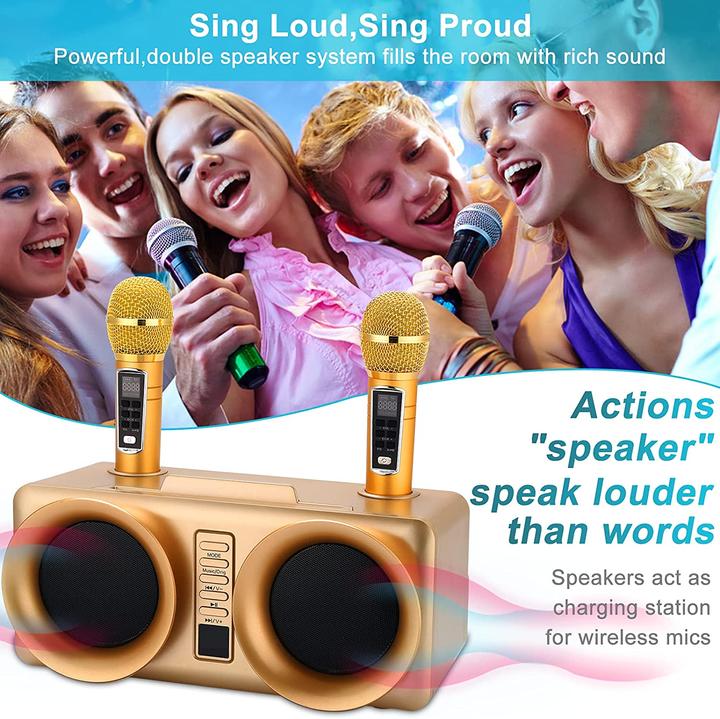 Actual product image Rubehoow Karaoke Machine