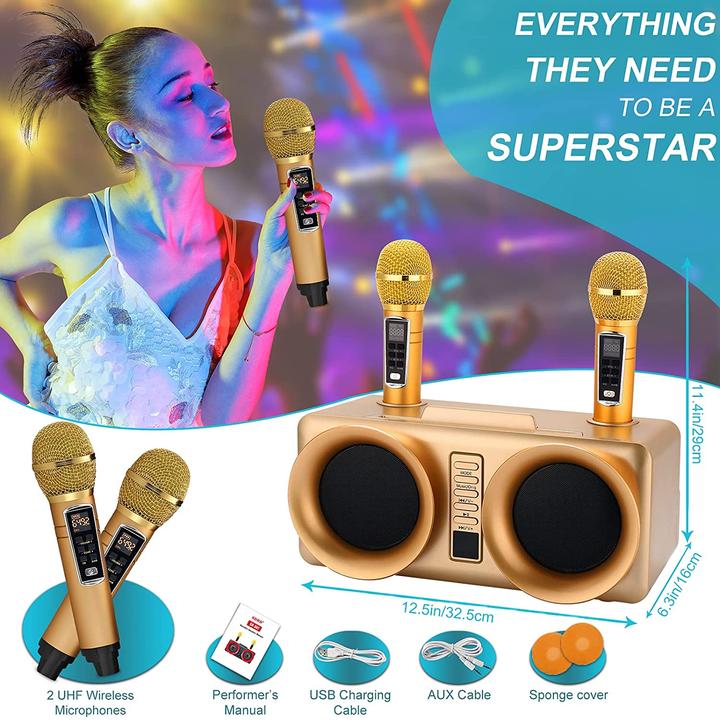 Actual product image Rubehoow Karaoke Machine