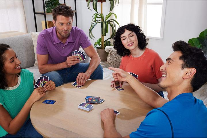 Produktbild Mattel UNO Liars (Deutsch, Englisch, Französisch, Italienisch, Niederländisch, Portugiesisch, Spanisch, 2 - 6 Spieler)