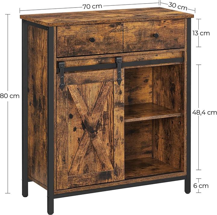 Image du produit Vasagle Sidey (70 x 30 x 80 cm)