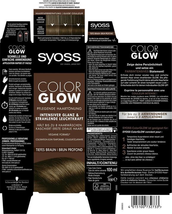 Immagine prodotto Syoss Color Glow (Marrone intenso)