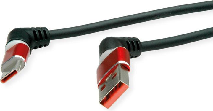 Produktbild Roline USB 2.0 Kabel, Typ-C - Typ-A, ST/ST (2 m, USB 2.0, 60 W)
