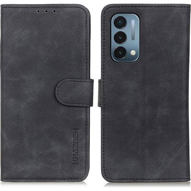 Thumbnail - MU Classic Classic IV Leder Bookcover Series (OnePlus Nord N200 5G), Smartphone Hülle, Schwarz