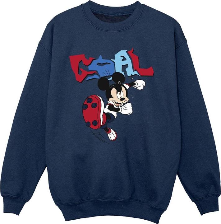 Produktbild Disney Mickey Mouse Goal Striker Pose Sweatshirt Mädchen (140, 146)