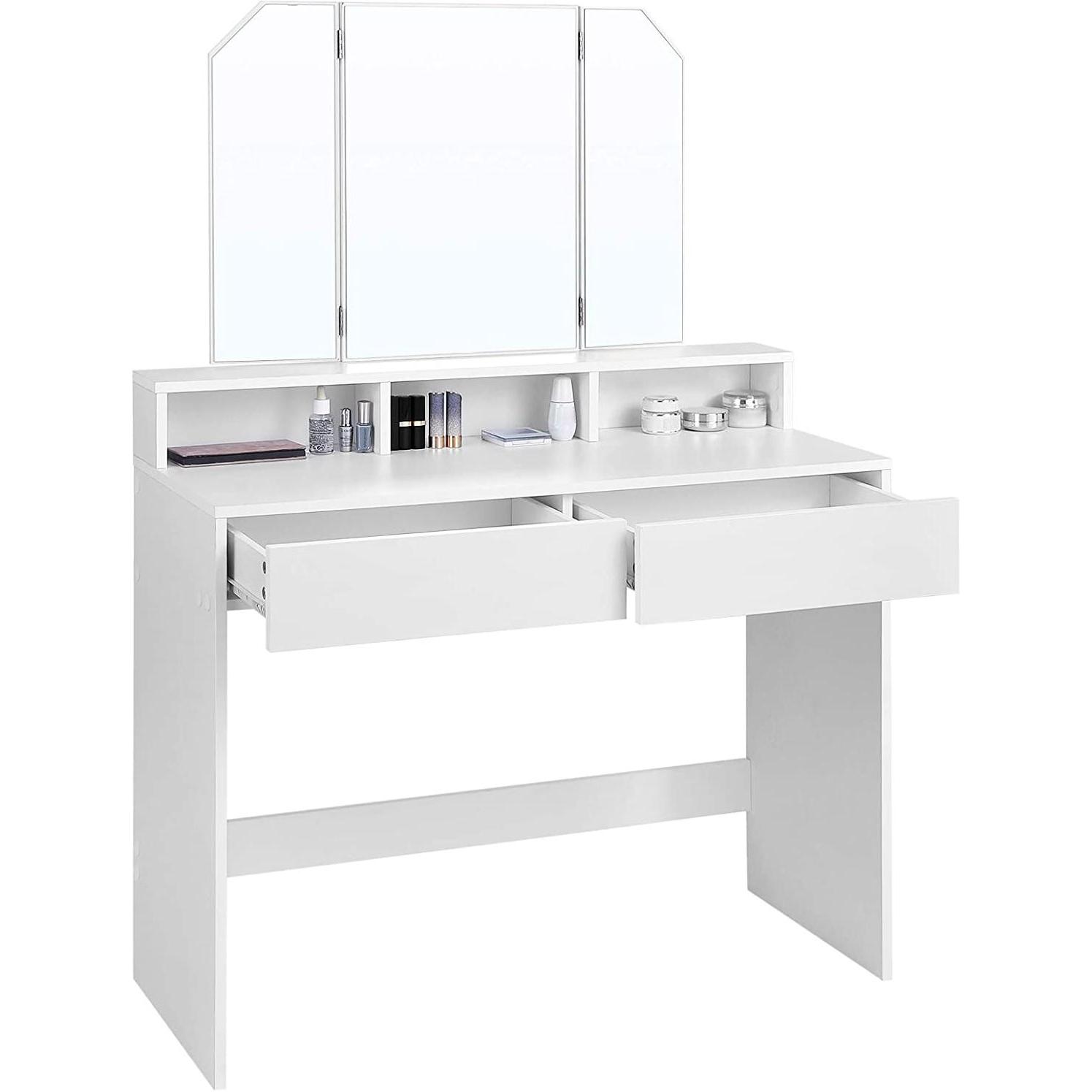 Vasagle, Schminktisch, Devin (100 x 40 x 142 cm)