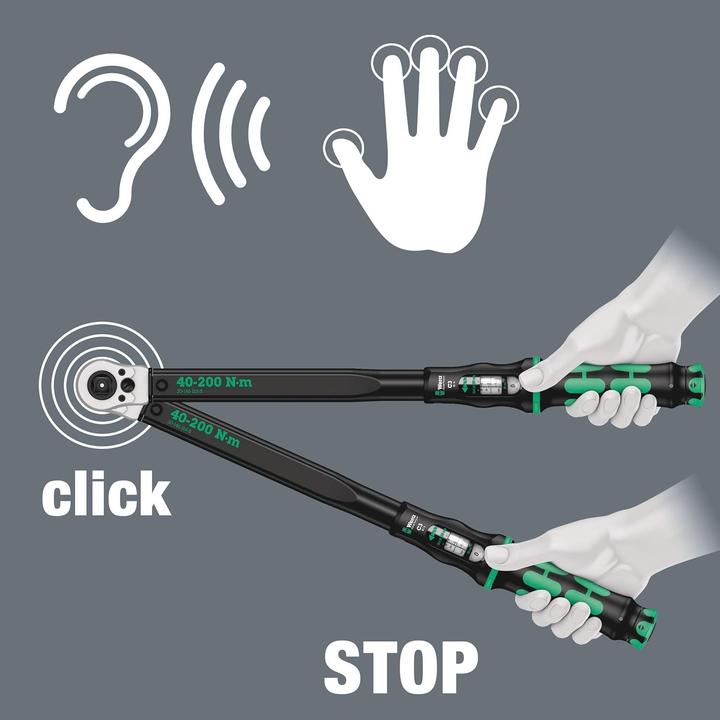 Produktbild Wera Click-Torque C 3 R/L (1/2", 40 - 200 Nm)