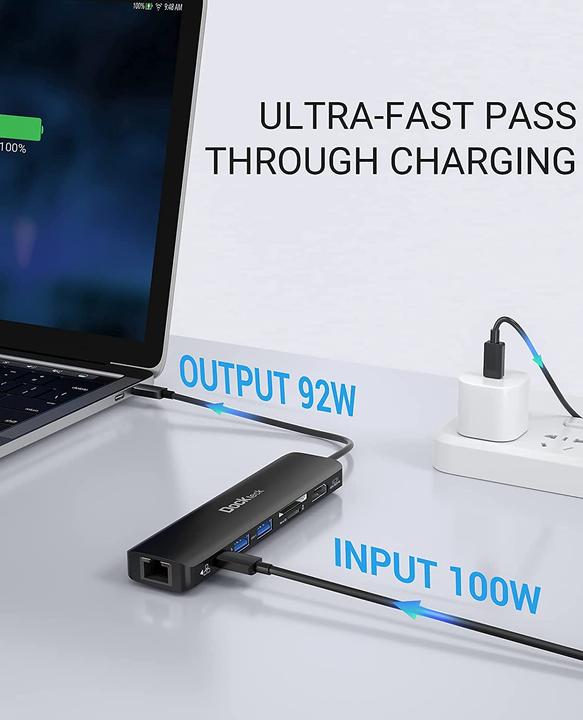Produktbild Dockteck 7-in-1 (USB-C, 7 Ports)