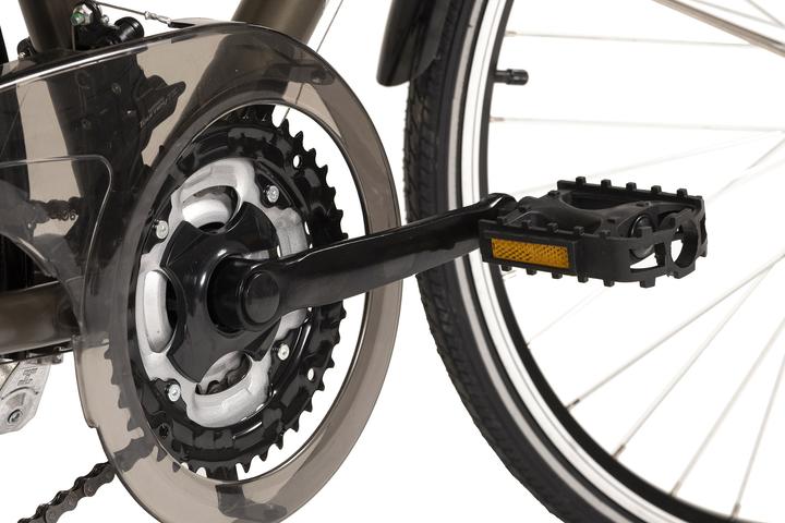 Produktbild Trekkingrad Damen 28" Metropolis Anthrazit 21 Gänge RH 53 cm (53 cm)