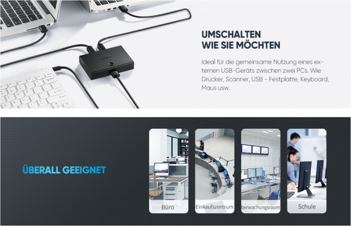 Produktbild Ugreen KVM Switch