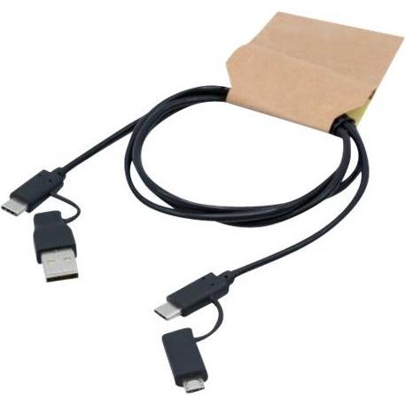 Exertis Connect Cavo USB (1 m, USB 2.0, 60 W), Cavo USB