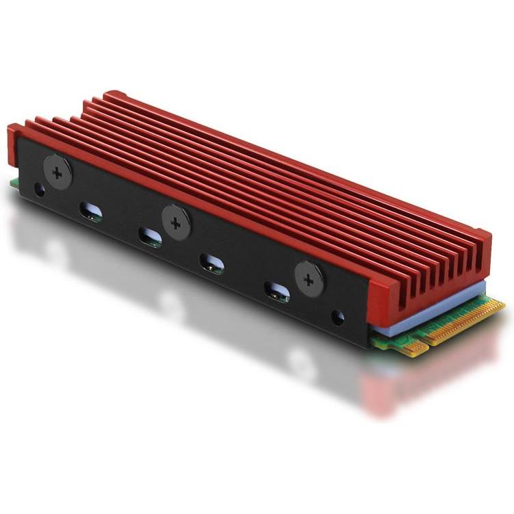 Axagon CLR-M2 passiver M.2-SSD-Kühlkörper - 2280, Aluminium, SSD + Festplatte Zubehör