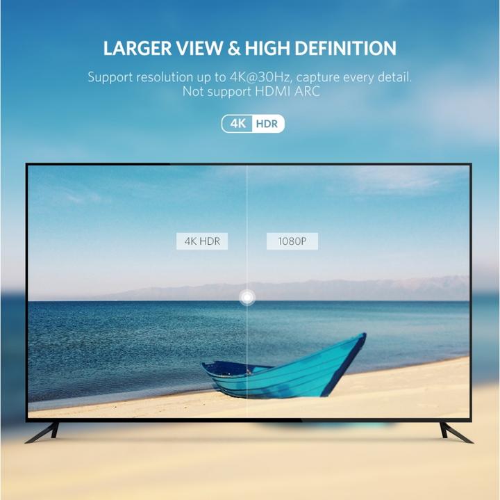 Produktbild Ugreen HDMI auf HDMI Adapter mit Audio SPDIF AUX Audio Output