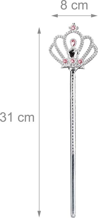 Produktbild Relaxdays Feenflügel Zauberstab