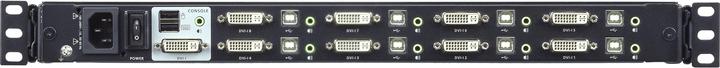 Produktbild Aten 8-Port 1 Zoll LCD KVM Switch USB-DVI German CL6708MW D