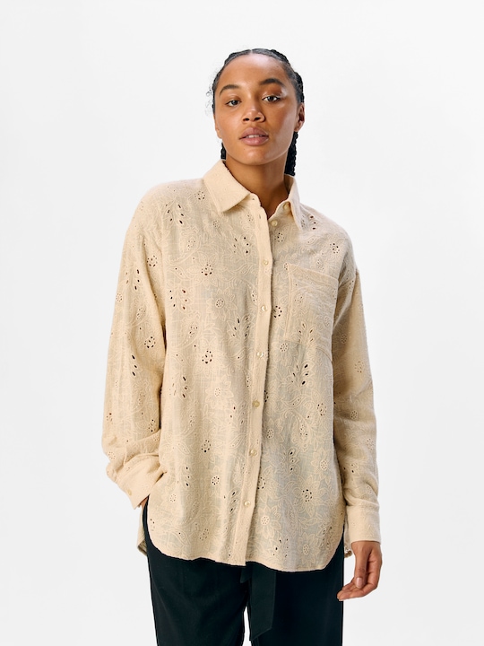 Produktbild Object Broderie Anglaise Hemd (34)