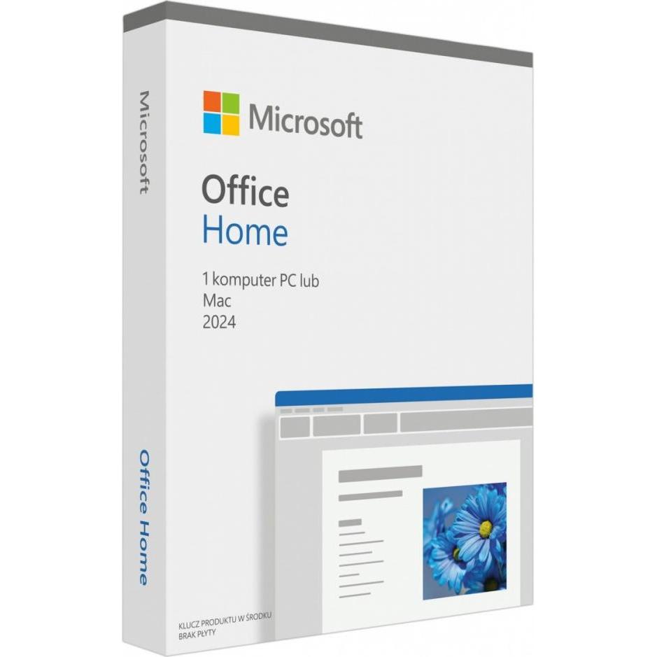 Microsoft Office Home 2024 Polish EuroZone 1 License Medialess Polnisch (1 User, 12 Monate) (EP2-06862)