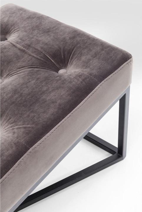 Produktbild Kare Design Bank Crossover Grau Schwarz 150x40cm (150 cm)