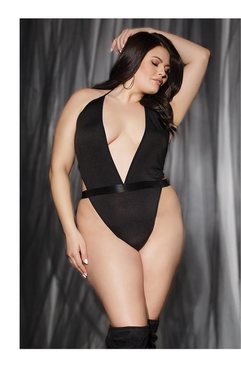 Actual product image Coquette Holder Teddy - Black - OS (One size)