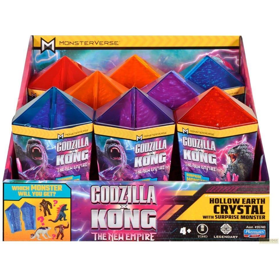 Boti Godzilla x Kong The new Empire Blind Box Cyrstal Monster Reveal 5 cm Display (8)