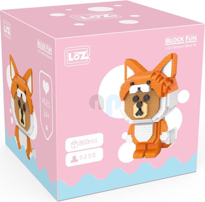 Produktbild LOZ 9250 - Fuchs Bär (860 Teile)