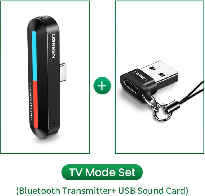 Produktbild Ugreen Bluetooth Transmitter für Nintendo Switch & Sony Playstation