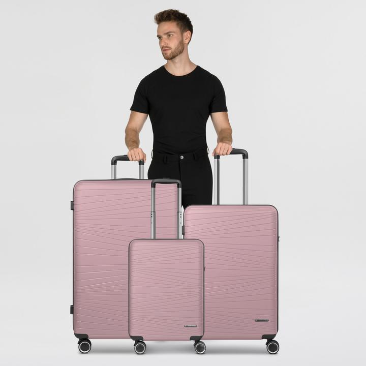 Immagine prodotto Franky Set di valigie Dallas 3.0 a 4 ruote 3 pezzi (188 l)