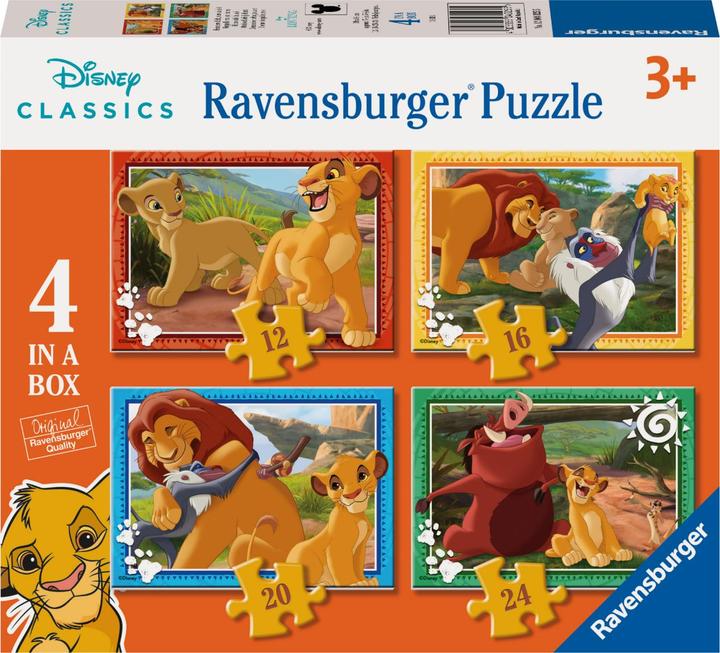 Immagine prodotto Ravensburger 4in1 Il Re Leone (12 pezzi)
