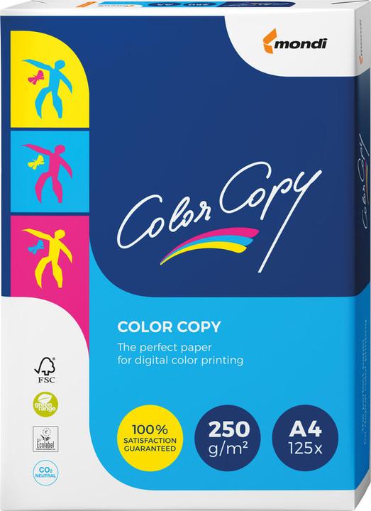 Actual product image Mondi colour copy (250 g/m², 125 x, A4)