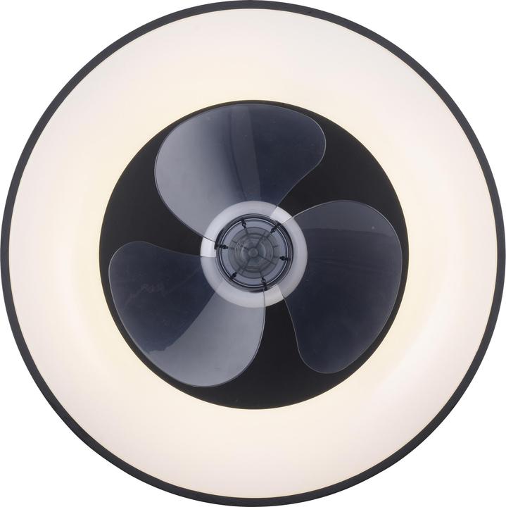 Produktbild Just Light LED Deckenlampe Deckenventilator Venika warmweiss - kaltweiss Deckenventilator Fernbedienung (4250 lm)