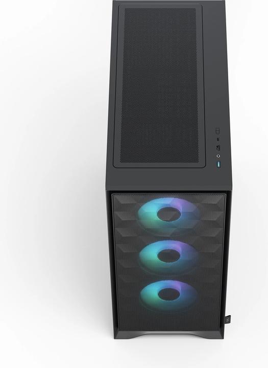 Image du produit Fractal Pop 2 Air Black TG RGB (schwarz, Tempered Glass) (ATX, mATX, Mini-ITX)