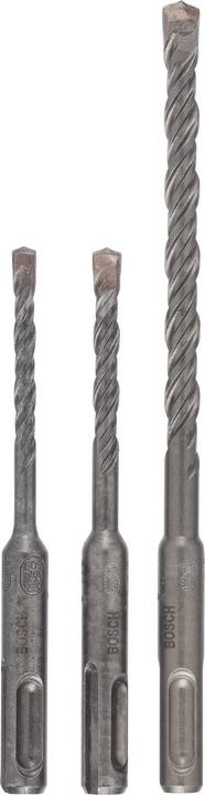 Actual product image Bosch Professional Zubehör SDS plus-5 hammer drill bit set, 3 pcs., 5/6/8 mm (5 mm, 6 mm, 8 mm)