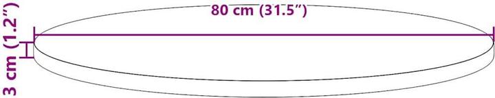 Actual product image VidaXL Gilli (80 x 3 cm)