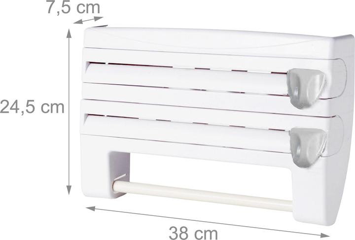 Produktbild Relaxdays Wandrollenhalter